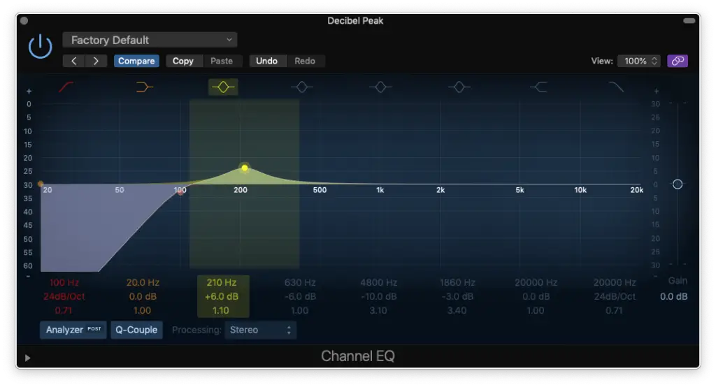 how to eq a snare drum