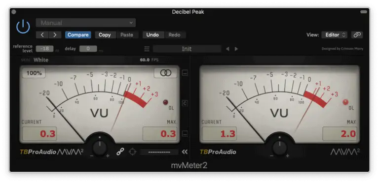 mvmeter2 free vu meter plugin
