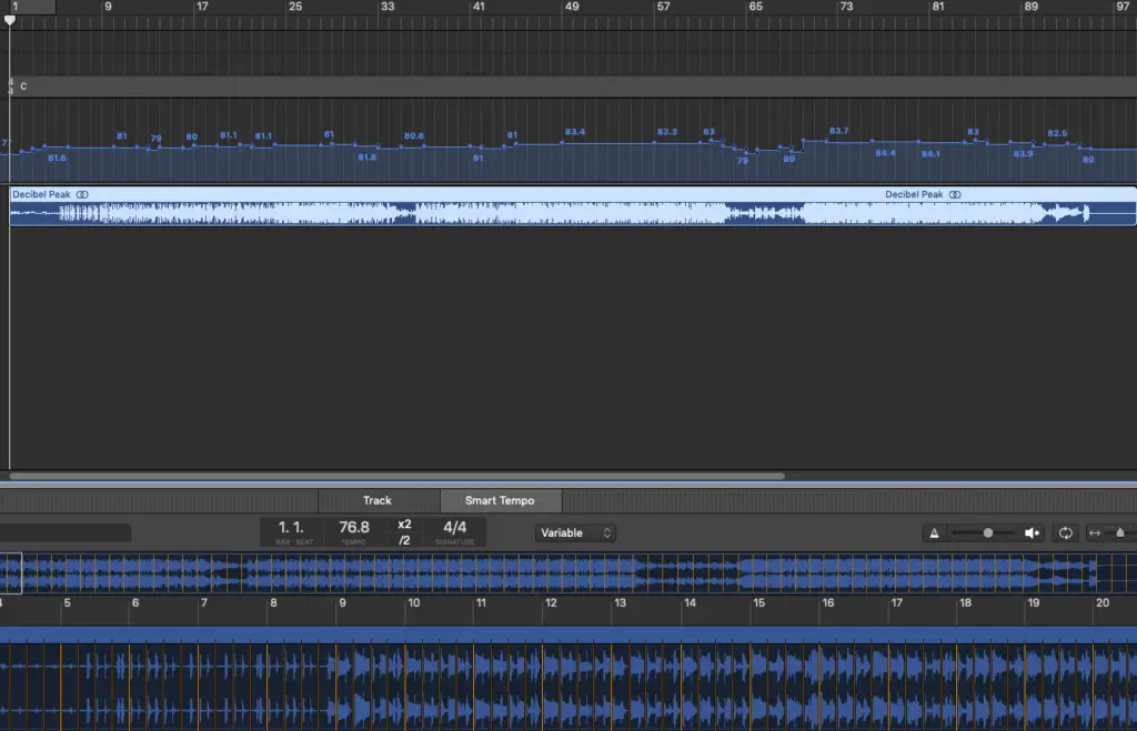 studio one 3 file tempo vs. song tempo