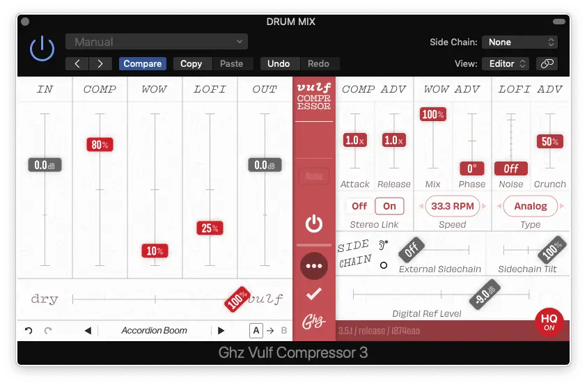 logic pro compressor