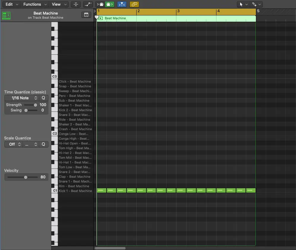 sidechain compression logic pro