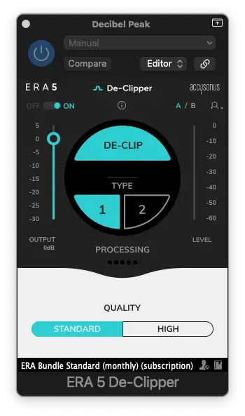 era 5 de clipper - Decibel Peak