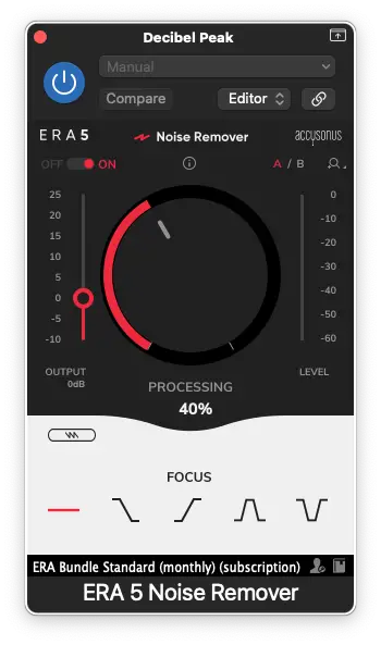 era 5 noise remover - Decibel Peak