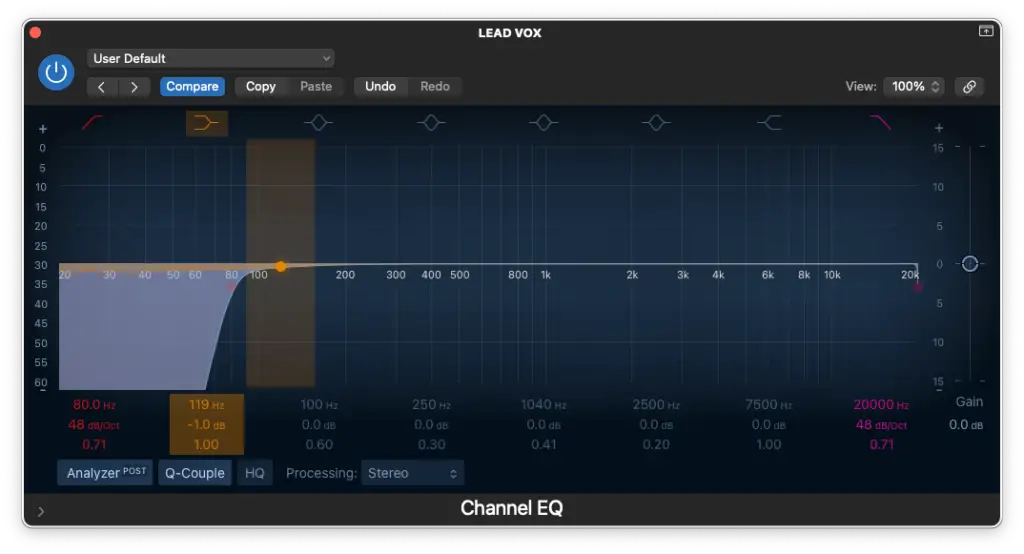 vocal eq 3 - Decibel Peak