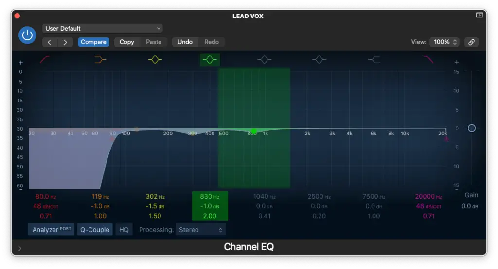 vocal eq 5 - Decibel Peak