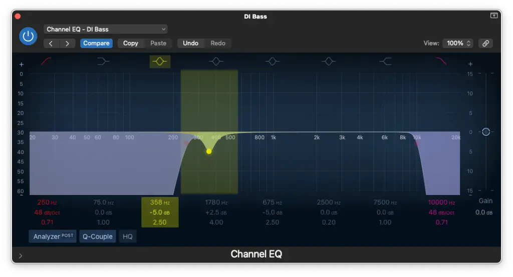 best equalizer settings for bass g933