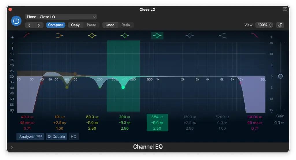 advanced piano eq step 5 2 - Decibel Peak