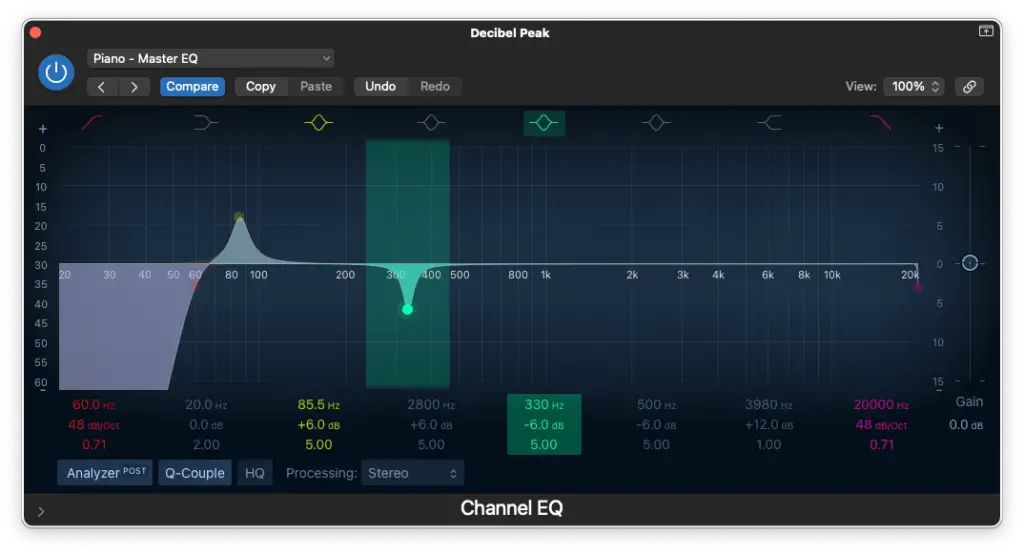 beginner piano eq step 4 1 - Decibel Peak