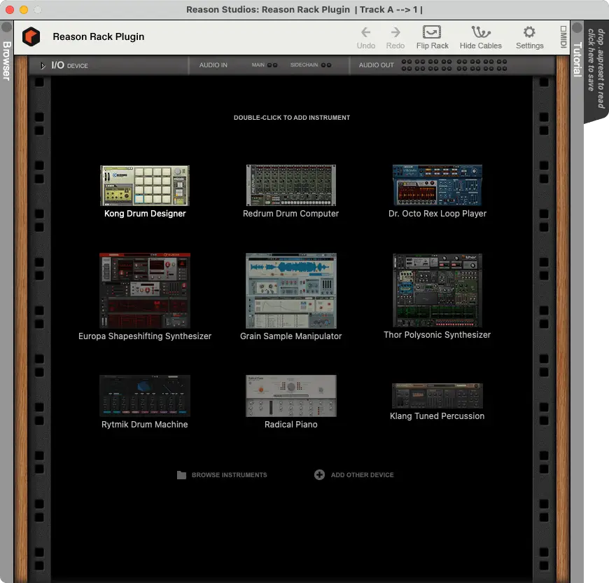 reason rack plugin - Decibel Peak