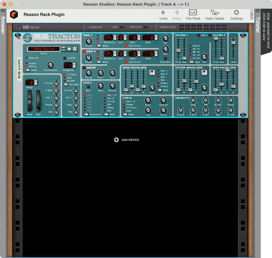 subtractor polyphonic synthesizer - Decibel Peak