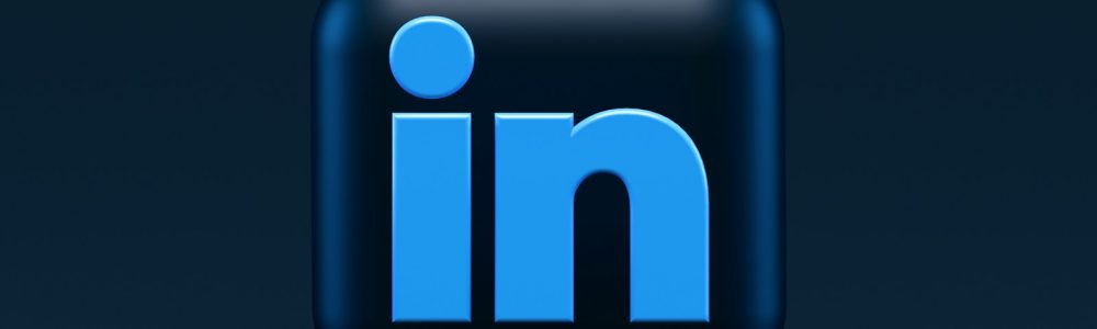 Linkedin Icon in 3D