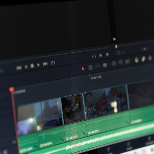 Davinci Resolve Edit Screen Close-Up