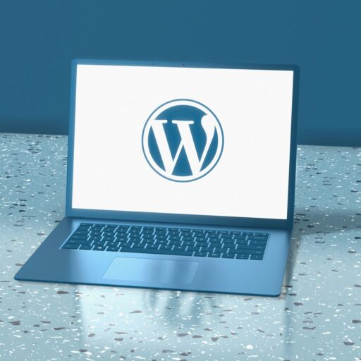 WordPress Web Design on Decibel Peak Laptop